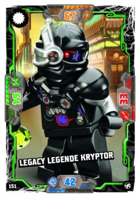 Karte 151 - Legacy Legende - Kryptor - LEGO Ninjago Serie 8 NEXT