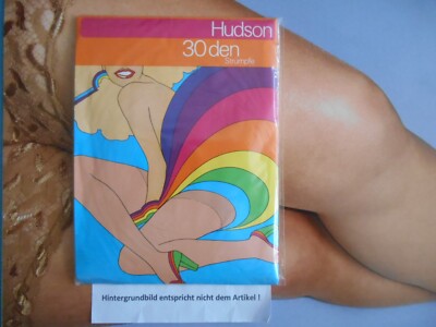 Hudson Straps Feinstrümpfe Hauchzart 30 DEN Gr. 9 Saskia # 2966