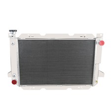 Upgraded 4 Rows Radiator For 19831997 Ford F-100 F-150 F250 F350 Bronco At V8. Upgraded 4 Rows Radiator For 19831997 Ford F-100 F-150 F250 F350 Bronco At V8.