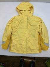 VTG Y2K Columbia Canary Yellow Mustard 3-in-1 Interchange Parka/Jacket L EUC