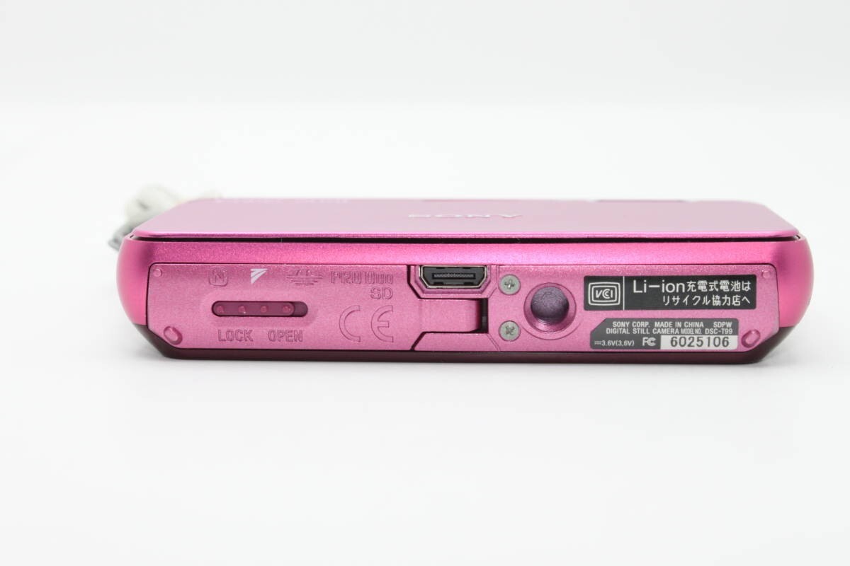 SONY Cyber Shot DSC-T99 Pink Digital Camera 4x Optical Zoom SONY Cyber Shot DSC-T99 Pink Digital Camera 4x Optical Zoom