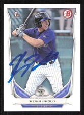 KEVIN PADLO Autograph Baseball card auto COLORADO ROCKIES