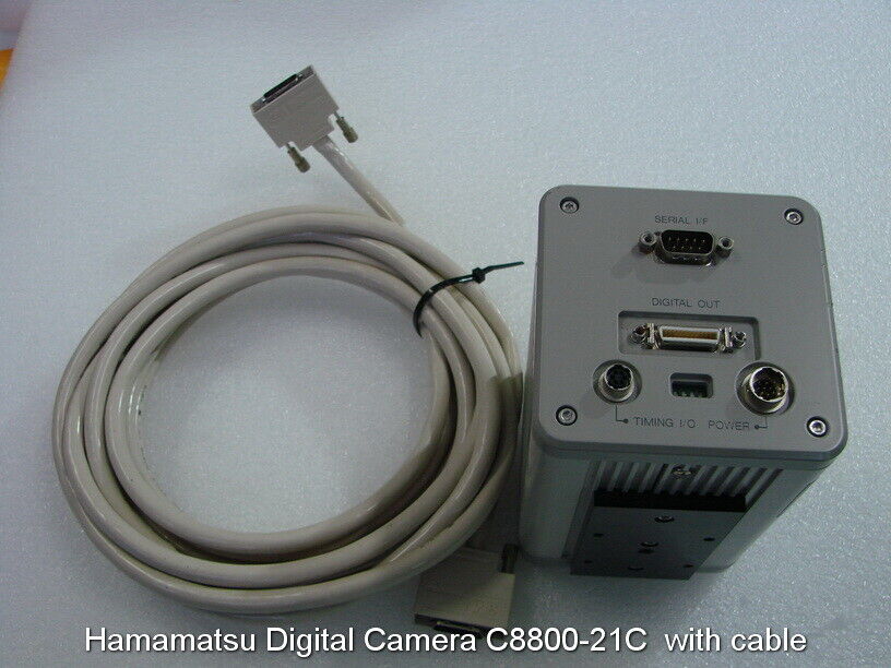 Hamamatsu C8800-21C Digital Camera with cable (Made in Japan Hamamatsu C8800-21C Digital Camera with cable (Made in Japan