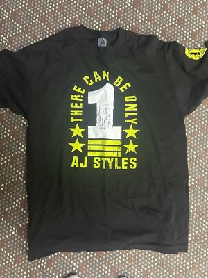AJ Styles There Can Be Only One Shirt