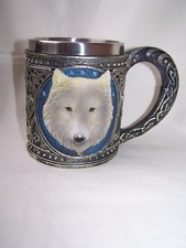 Keltischer Krug grauer Wolf