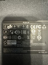 Dell P1913t LED 19" LCD Professional Monitor W/stand, VGA, DVI  power cable