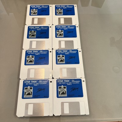Star Trek 25th Anniversary (IBM Tandy PC 3.5 ) All 8 discs