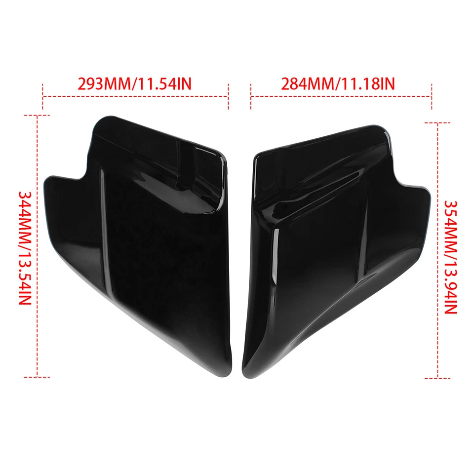 Cubiertas laterales de panel de carenado para Harley Touring Road King Electra Glide 1997-2007 Foto 2 de 4