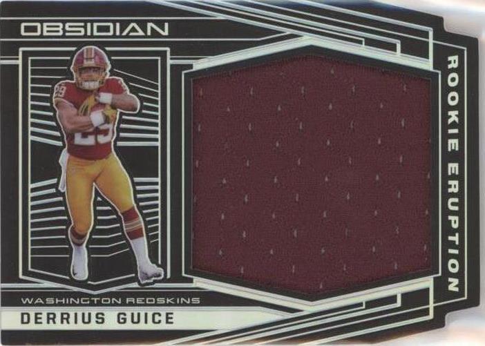 2018 Panini Obsidian Derrius Guice #RE-10 - 1 of 2
