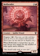 1x Boltbender - NM - Murders at Karlov Manor Commander SPARROW MAGIC