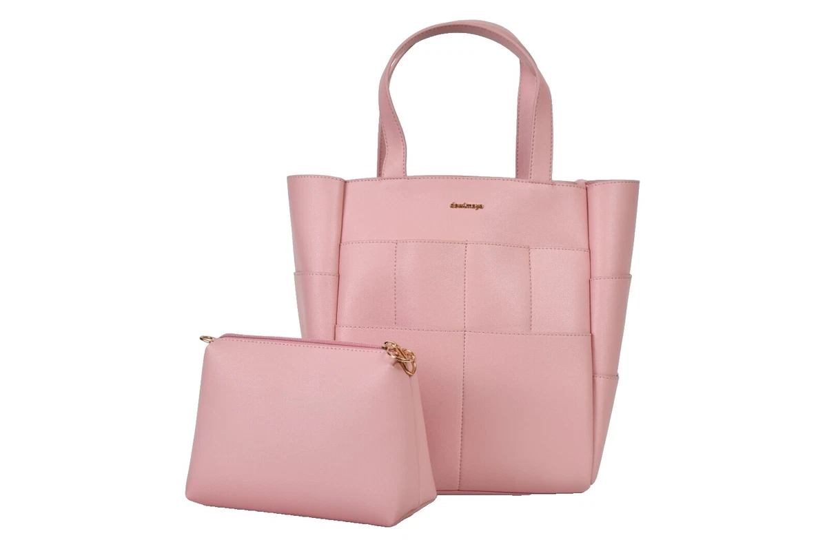 Bolso De Mano Para Mujer DORRISO - Bolso Bandolera Pequeño De PU Con Múltiples Bolsillos (color Rosa)