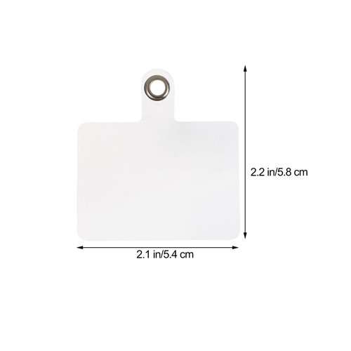 20 Pcs Mobile Phone Lanyard Clip Transparent Cellphone Patch Patches - 第 8/12 張圖片