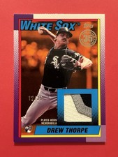 DREW THORPE (12/25) (1:7,122 Packs) ROOKIE (1990 JERSEY PATCH RELIC) 2025 Topps