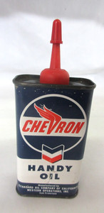 Vintage Chevron Oil Can for sale | eBay