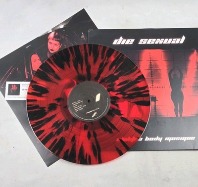 Die Sexual Elektro Body Musique Red Splatter Edition 12'' Vinyl New Free Shipping