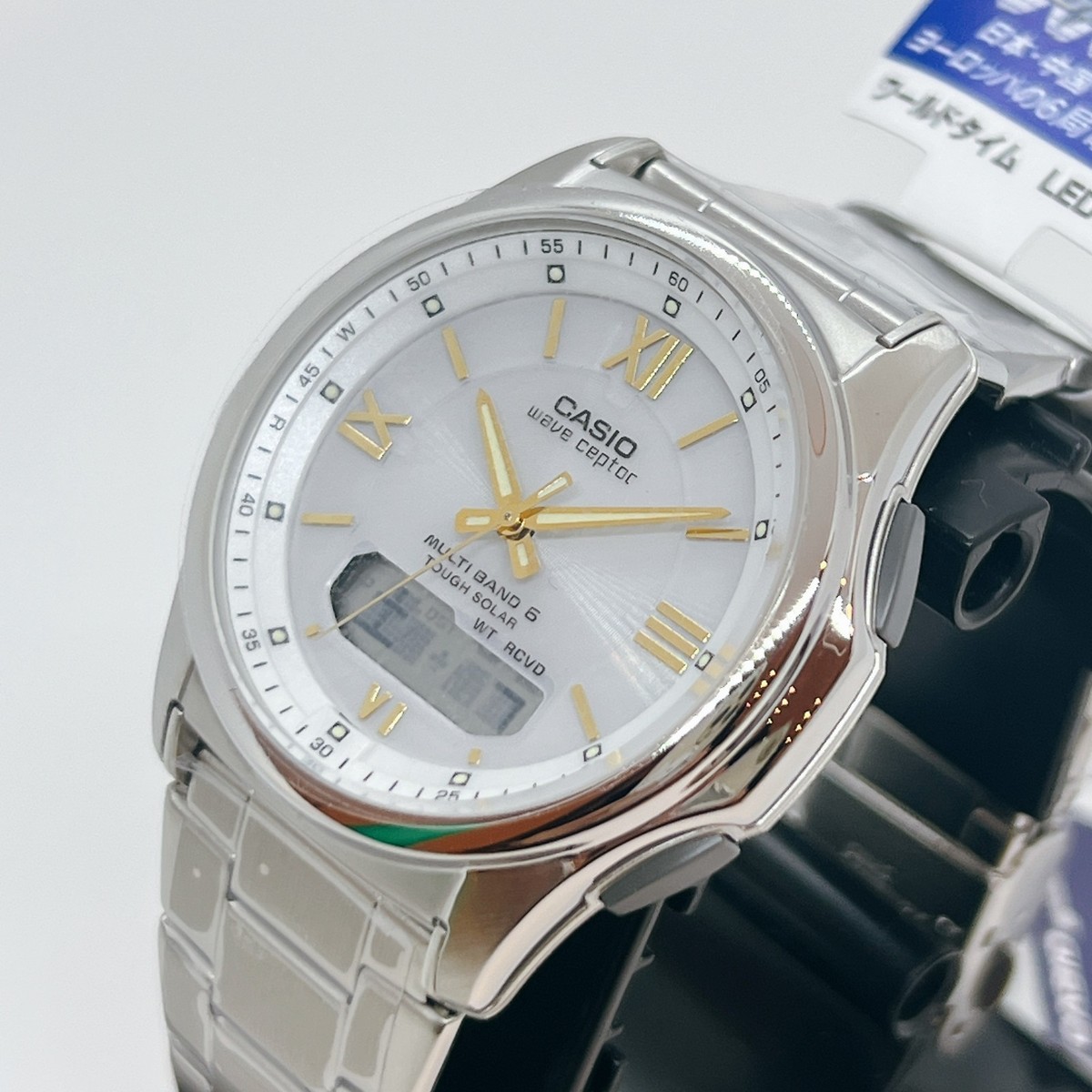CASIO Solar Radio Controlled WVA-M630D-7A2JF Men's Watch Japan WVA