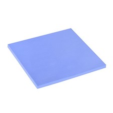 Soft Silicone Thermoconductive Bearings 100mmx100mmx4mm Blue 2 Pack