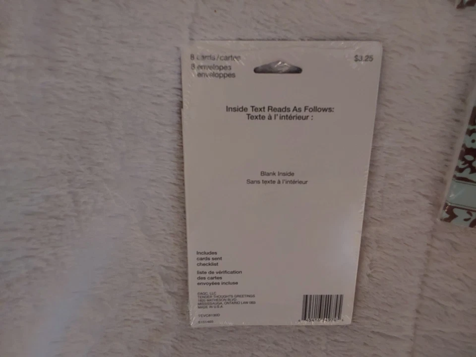 婚礼感谢笔记 4 张 8 张卡/ENV 每张 PK — 第 2/2 张图片