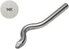 14K 1 MM Bent Stamp Purity Metal Marking Jewelry Stamping Tool