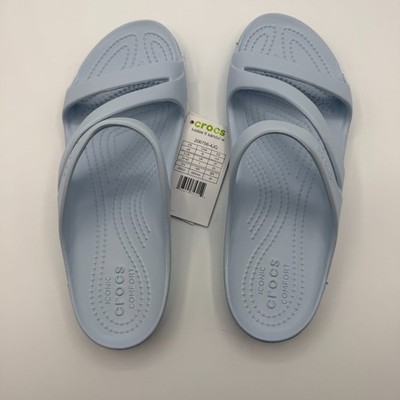 Crocs Kadee ll Strappy Sandals Mineral Blue Women Size 9 NWT Original Pkg (B-38)