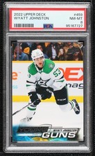 2022-23 Upper Deck Series 2 Young Guns Wyatt Johnston #459 PSA 8 dd2