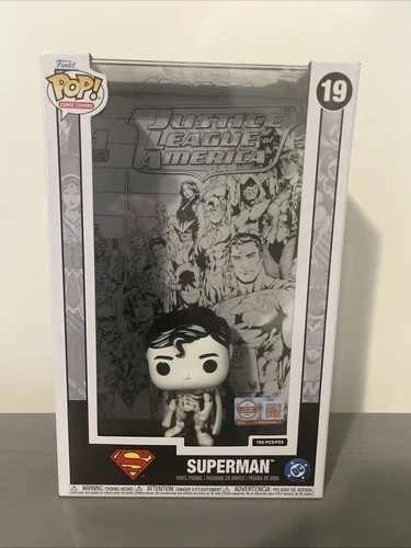 Superman Grail Sketched comic cover Funko Pop #19 750 pcs rare piece