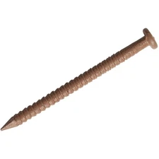 729191 1 In. 16-1/2 ga Oak Ring Shank Paneling Nails (358-Count)