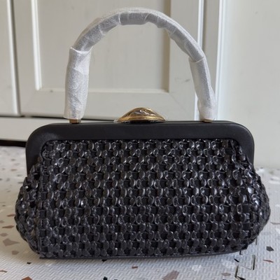 Cult Gaia Zuma Mini Crosbody Bag in Black | eBay