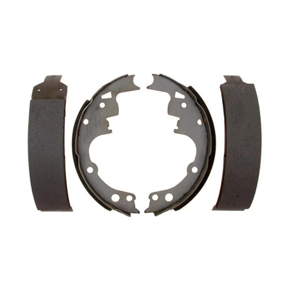 Juego de zapatas de freno de tambor traseras ACDelco genuinas para Chevy Astro 1990-2002 plateadas unidas Foto 2 de 4