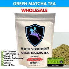Matcha Green Tea Powder 200 Mesh EGCG Catechins Latte Smoothie Baking Vegan UK
