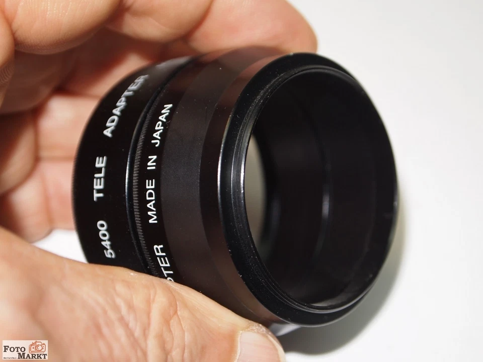 Tele + Wide Adapter 52 mm Metal Tube for example Nikon 5400 Coolpix Tube Adapter - Image 3 of 3