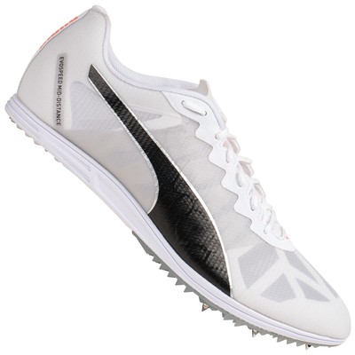 PUMA evoSPEED Mid-Distance Spikes Trainings Leichtathletikschuh weiß neu