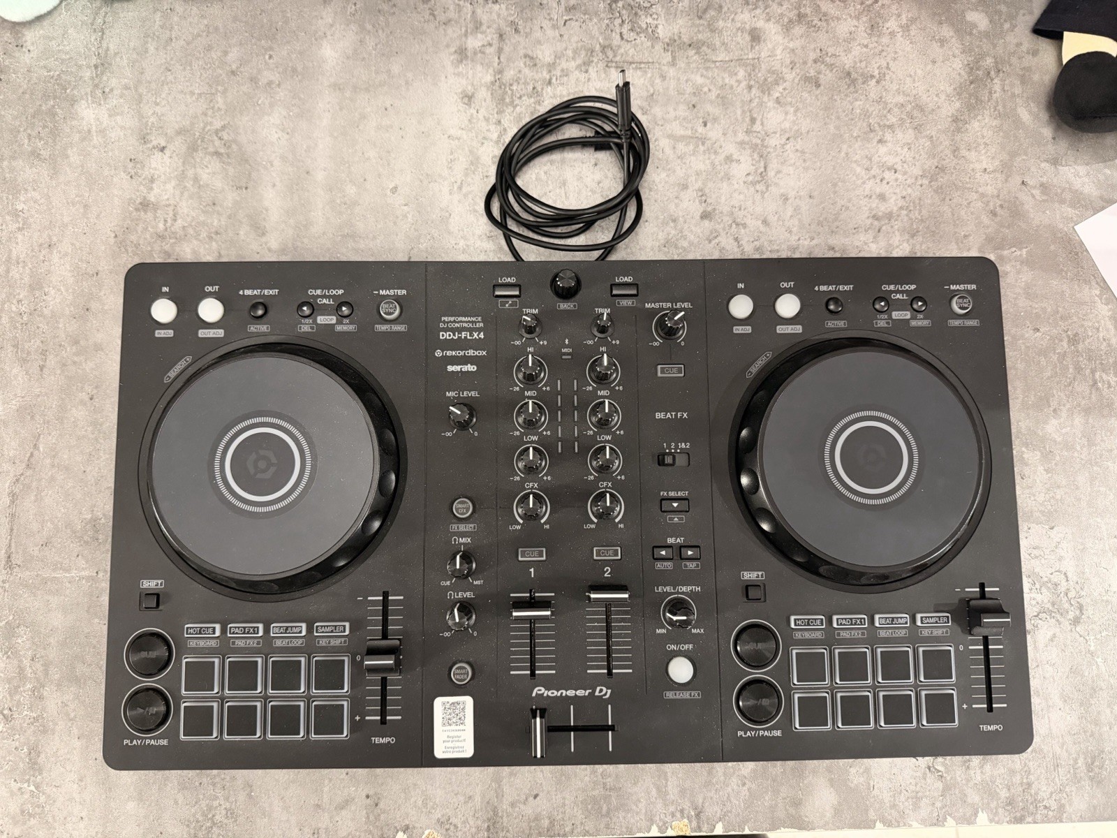 Contrôleur DJ-FLX4 sans fil Bluetooth pour animer vos soirées