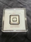 Geiger Germany 5 Grams Fine .9999 Silver Bar * Sealed Case Mint *  Rare *