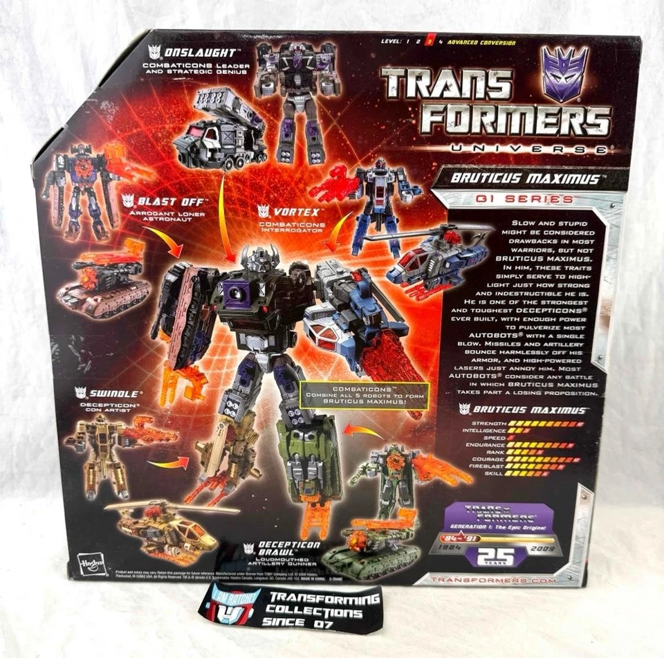 Transformers Universe Combiner Bruticus Maximus MISB 25th - Image 2 of 2