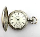 Waltham Antique Mechanical Pocket Watch 7J  18s  Gr.1   5543775 WORKS!