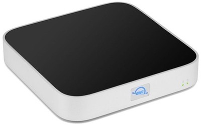 OWC miniStack STX Thunderbolt 4 Leergehäuse, silber  OWCT4MSS000