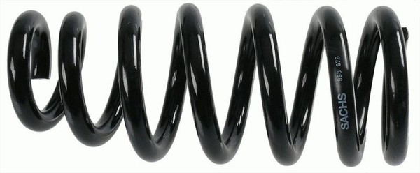 1 X Fahrwerksfeder Sachs Amortyzatory/Shock Absorbers 998 676 FüR Mitsubishi-image