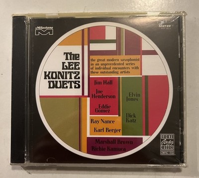 LEE KONITZ LEE KONITZ DUET Original Jazz Classics MSP 913 Stereo CD NEW SEALED