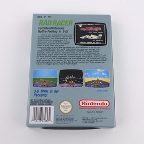 Nintendo NES Spiel: Rad Racer Sport-Serie - OVP CIB inkl. 3D Brille (PAL-B NOE)