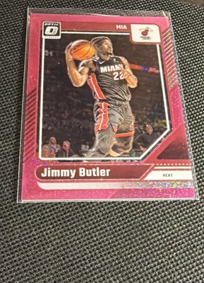 2024-25 Panini Donruss Optic - Jimmy Butler #142 Pink Glitter Prizm /275