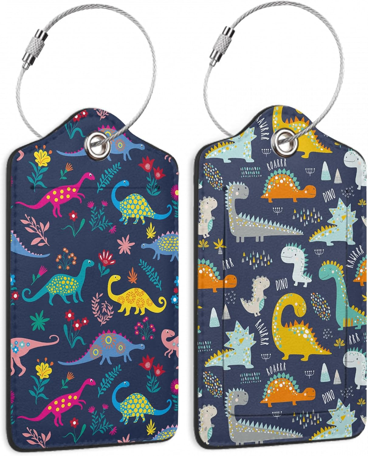 Tags, 2 Pack Travel Cruise Tags For Suitcases, Cute Identifi