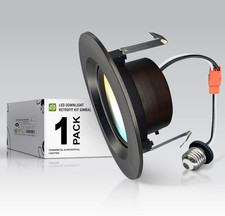 ASD Retrofit 4 Inch Gimbal LED Recessed Light - Oil Rubbed Bronze 10W 811LM 2700