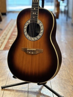 Ovation 1117 Legend 1979 Vintage Deep Bowl Akustikgitarre Sunburst gebraucht