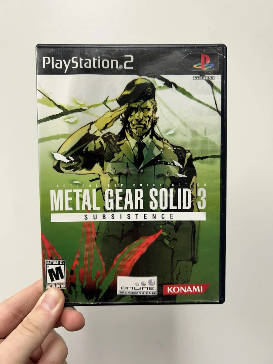 Metal Gear Solid 3 Subsistence for sale | eBay