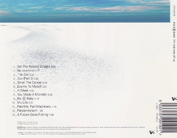 Psycore - I'm Not One Of Us CD Album CD Rock Industrial 7680 - Bild 2 von 4