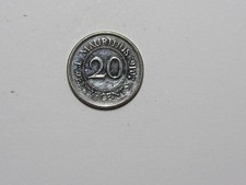 Mauritius Coin - 2016 20 Cents - Brilliant Uncirculated