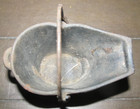 Vintage Cast Iron Miniature Coal Ash Scuttle Bucket Pail Dollhouse Toy Ashtray — photo 3