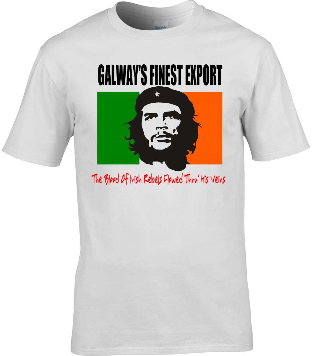 Irish T-Shirt Ireland T-Shirt Che Guevara Finest Export Galway Cuba Revolution