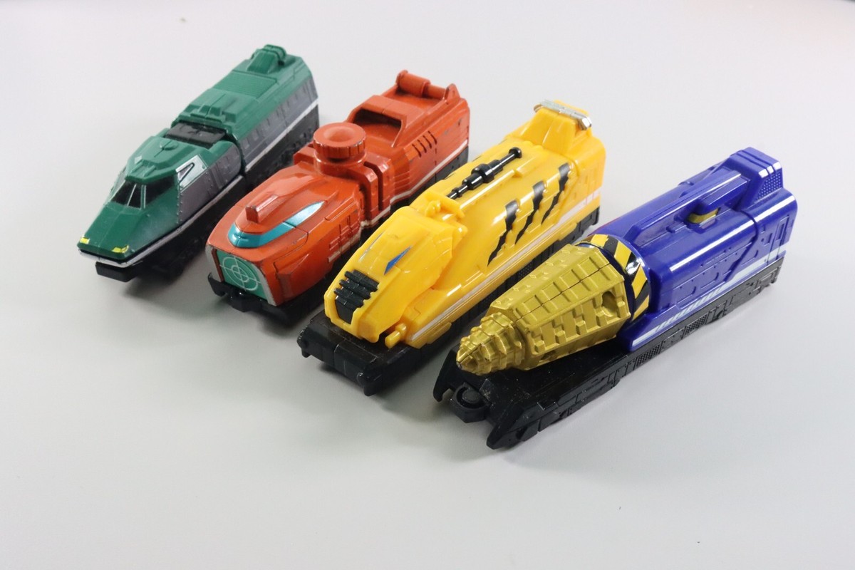 Set of 4 Power Rangers Sentai ToQger DX Drill Shield Claw Scope